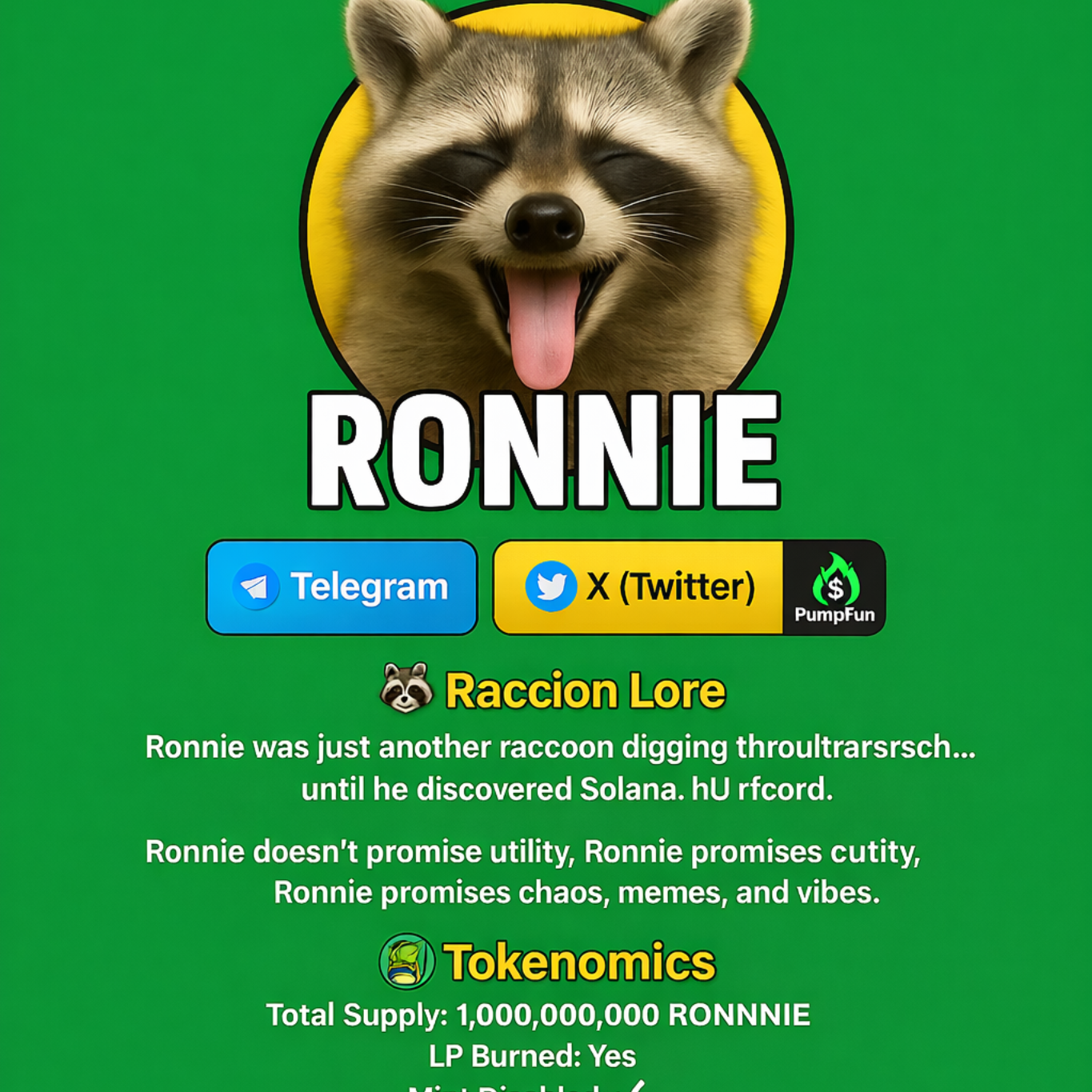 Ronnie Raccoon